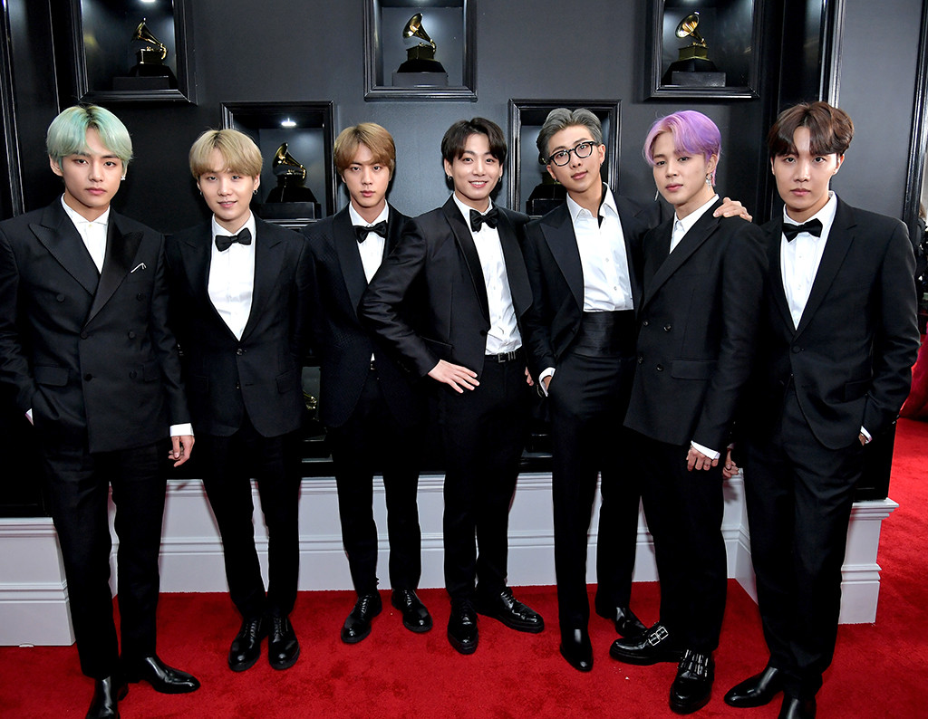 BTS Explains Why They Love Their Terrific Fans on 2019 Grammys Red Carpet | E! News1024 x 794